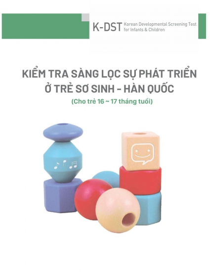 Kiểm tra sự phát triển của trẻ 16-17 tháng tuổi