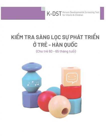 Kiểm tra sự phát triển của trẻ 60-65 tháng tuổi