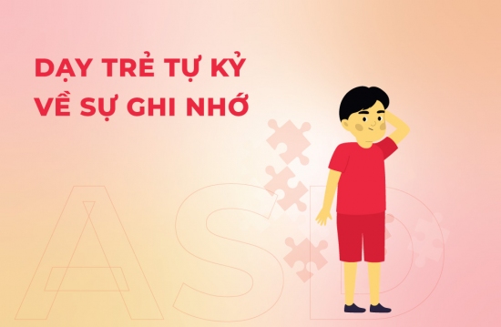 Dạy trẻ tự kỷ về sự ghi nhớ