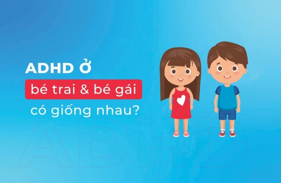 ADHD ở bé trai và bé gái