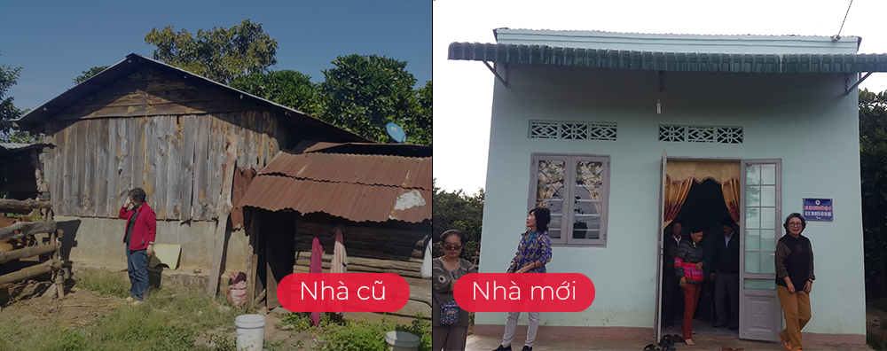 Ngôi nhà hy vọng cho 14 hộ nghèo ở tỉnh Lâm Đồng (hộ 1)