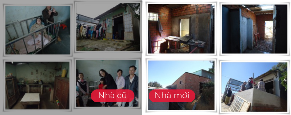 Ngôi nhà hy vọng cho 14 hộ nghèo ở tỉnh Lâm Đồng (hộ 2)