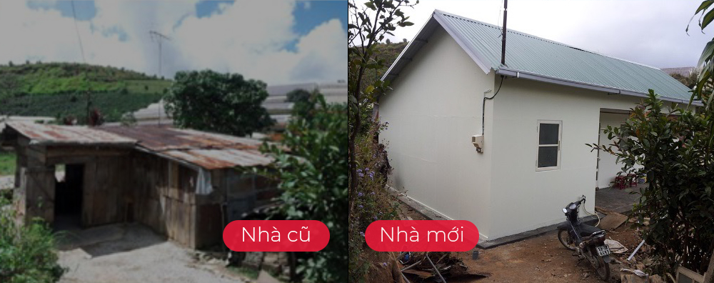 Ngôi nhà hy vọng cho 14 hộ nghèo ở tỉnh Lâm Đồng (hộ 4)