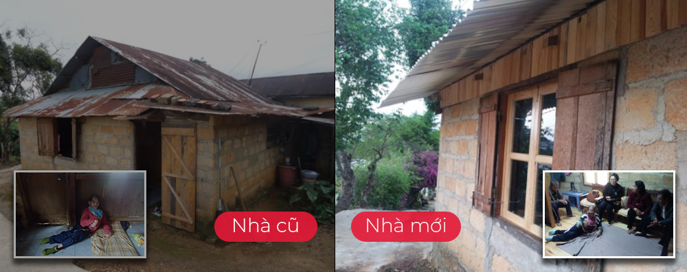 Ngôi nhà hy vọng cho 14 hộ nghèo ở tỉnh Lâm Đồng (hộ 5)