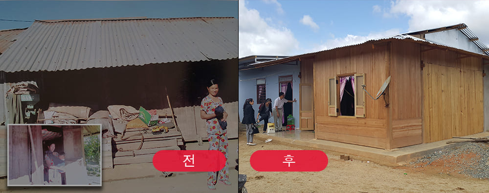 Ngôi nhà hy vọng cho 14 hộ nghèo ở tỉnh Lâm Đồng (hộ 1)
