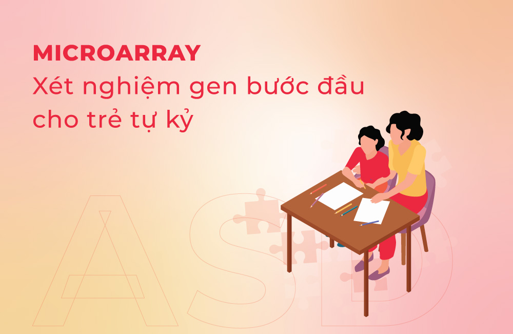 Microarray – Xét nghiệm gen bước đầu cho trẻ tự kỷ